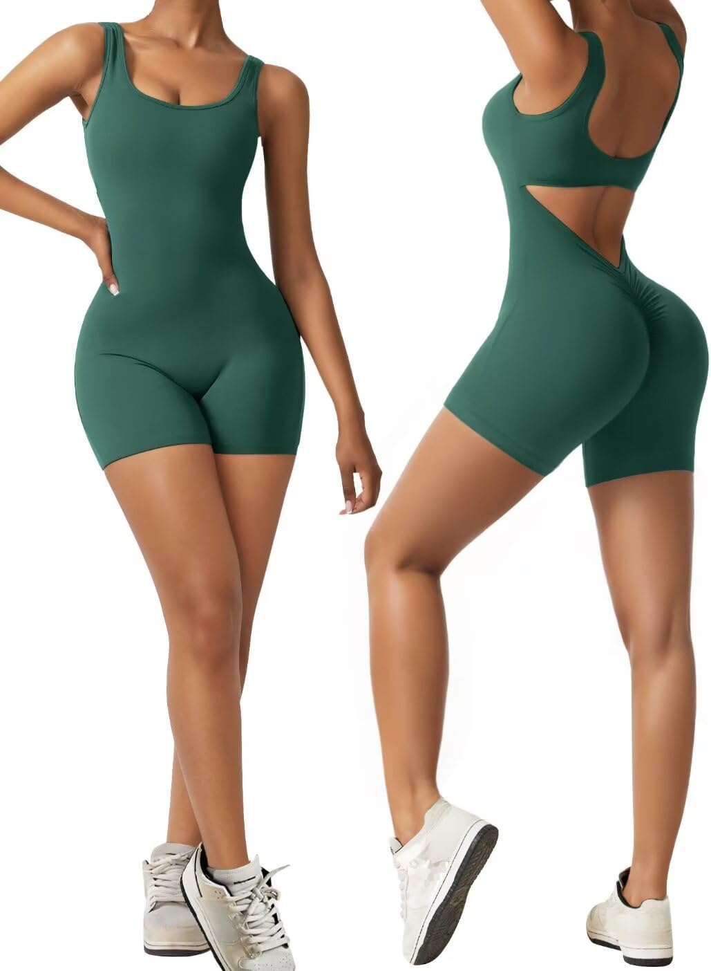 THRYVE™ - VIRAL V-BACK ROMPER