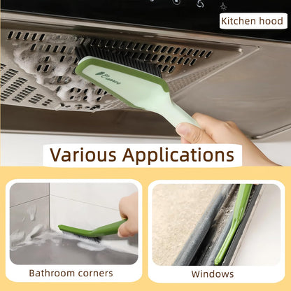 SnapClean Pro 3-in-1 Scrub Brush – Detachable Handle, Hard Bristles for Pet Hair, Grout, Kitchen, Bathroom & Shoes