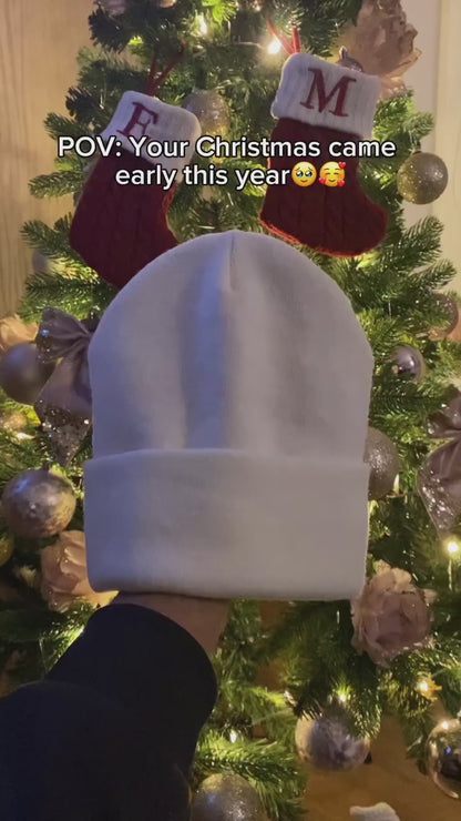 Autumn And Winter New Double-sided Women's Wool Hat